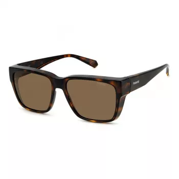 Polaroid Ancillaries PLD9018S086 Unisex Sonnenbrille Havana Rahmen Braun Polarisierte Gläser
