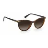 Polaroid PLD4107S086F2 Damen eckige Sonnenbrille - Havanna Gestell braun getönte Gläser