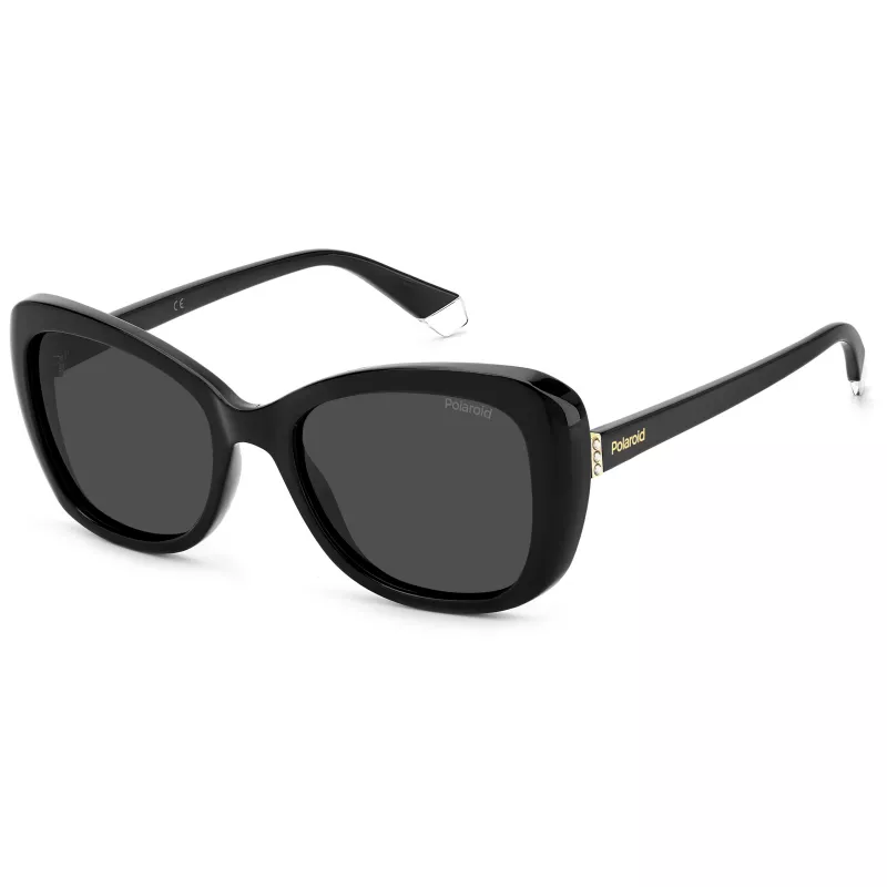 Polaroid PLD4132SX807 Damen-Rechteck-Sonnenbrille - Havana/Braun - 53mm