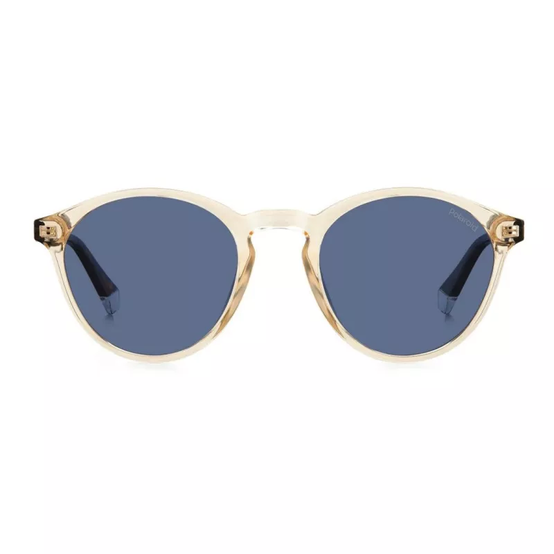 POLAROID PLD4153S40G Herren-Sonnenbrille, eckig - Schwarz/Grau polarisiert UV400