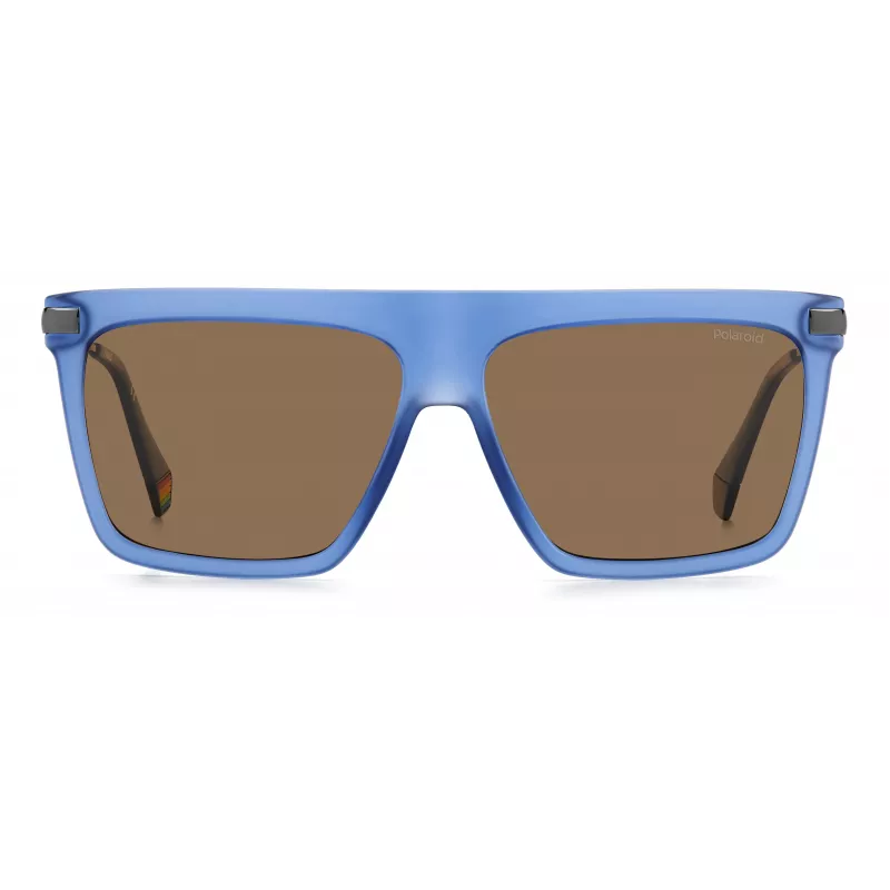 Polaroid PLD6179SFLLSP Herren Rechteckige Polarisierte Sonnenbrille 58mm