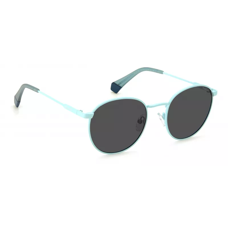POLAROID Unisex PLD6171SMVUM9 Sonnenbrille - Havana Square Frame, polarisierte graue Gläser 51/20/140 mm