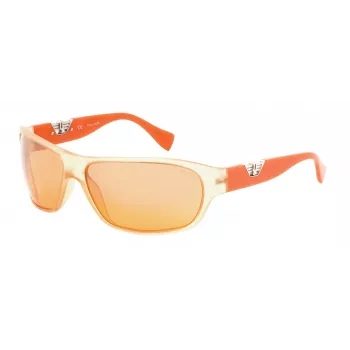 POLICE Unisex Sonnenbrille S180368JA1X - Acetatrahmen, Polycarbonat-Glas, UV400-Schutz