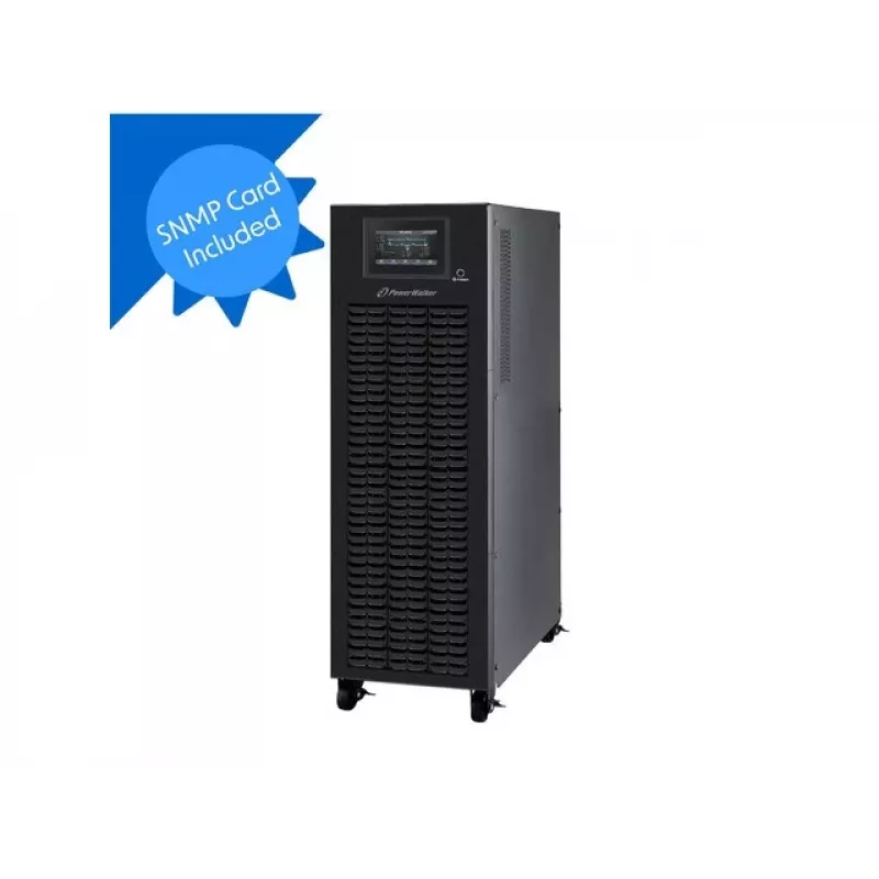 POWER WALKER VFI 10000 CPG PF1 3/3 BE ON-LINE 10KVA USV Terminal USB-B RS-232 3/3 Phase LCD SNMP Tower