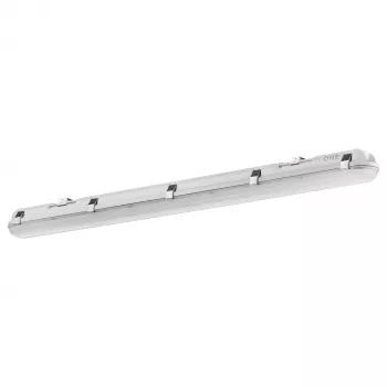 PRACHT CREATIVES PRAC 5800222-LUNA_BL_ONE 60cm LED-Linearleuchte, wählbar 9/11/14/17W, 4000K, 115°, Schwarz