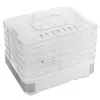 PRIME3 SFD51 Dörrgerät, 420 W, Transparent/Weiß