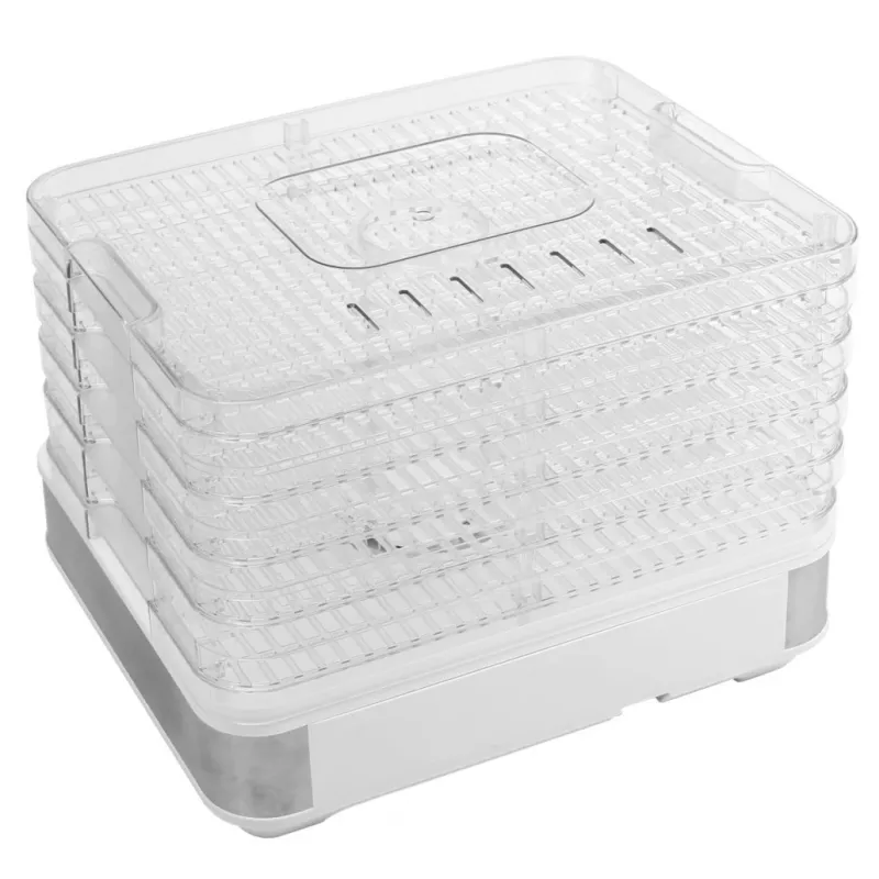 PRIME3 SFD51 Dörrgerät, 420 W, Transparent/Weiß