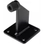 PSG 60.039.9005 Toranschlag-Puffer, EPDM-Gummi, Schwarz RAL 9005, 2-Loch-Schraubbefestigung, 70 mm Lochabstand, 11 mm Löcher, -30 °C bis +80 °C