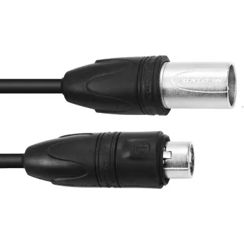 PSSO DMX-Kabel IP65 3-Pin 15m Schwarz 30227841
