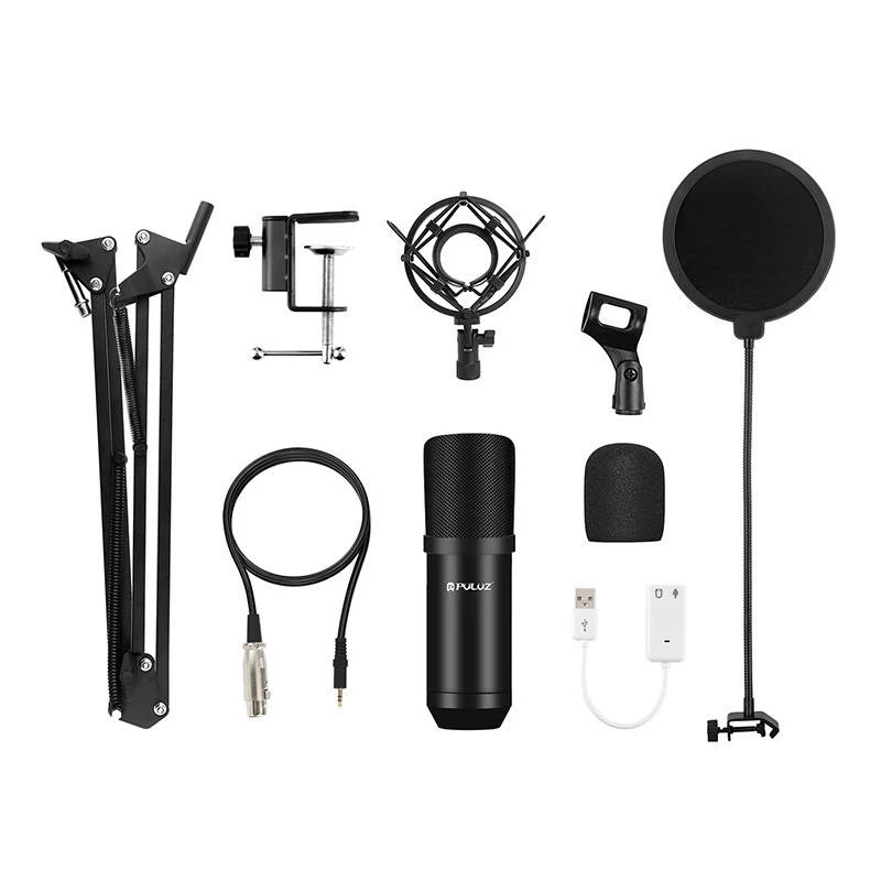 PULUZ PU612B Studio-Broadcast-Kondensatormikrofon