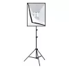 PULUZ Studio Set Softbox 50x70cm, Stativ, LED-Leuchtmittel 4 Stück PU5071EU