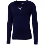 Puma LIGA Baselayer Langarm Herren-T-Shirt Peacoat Größe M