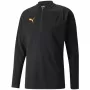 Puma Herren Trainings-Hoodie mit 1/4-Reißverschluss, schwarz, S