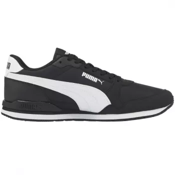 PUMA R78 Herren Lifestyle-Sneaker Schwarz Weiß