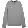 Puma Team Goal Casuals Rundhals-Sweatshirt Grau 658592 33 M