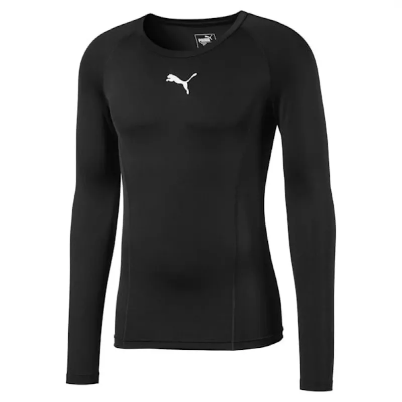 PUMA teamFINAL 21 Herren-Trainingsshirt Schwarz/Weiß Größe L