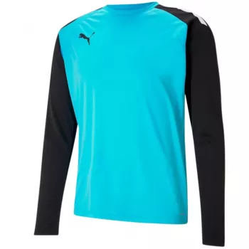 Puma teamPACER GK LS Herren Torwart-Sweatshirt Blau-Schwarz 704933 40 Größe L