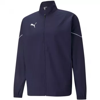 PUMA teamRISE Sideline Herren-Full-Zip-Jacke Peacoat Navy Blue