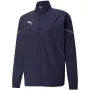 PUMA teamRISE Sideline Herren-Full-Zip-Jacke - Peacoat/Puma White - Größe M