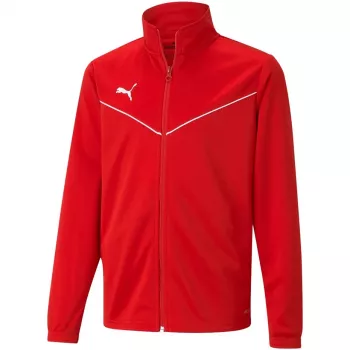 PUMA teamRISE Trainings-Polyjacke Jr Rot 657393 01 152 cm