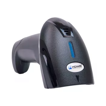 HDWR HD44A kabelloser 1D-Barcodescanner mit Ständer und USB-Empfänger