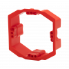 f-tronic 7390152 UI10PA Putzausgleichsring, stufenlos 10–25 mm, Rot