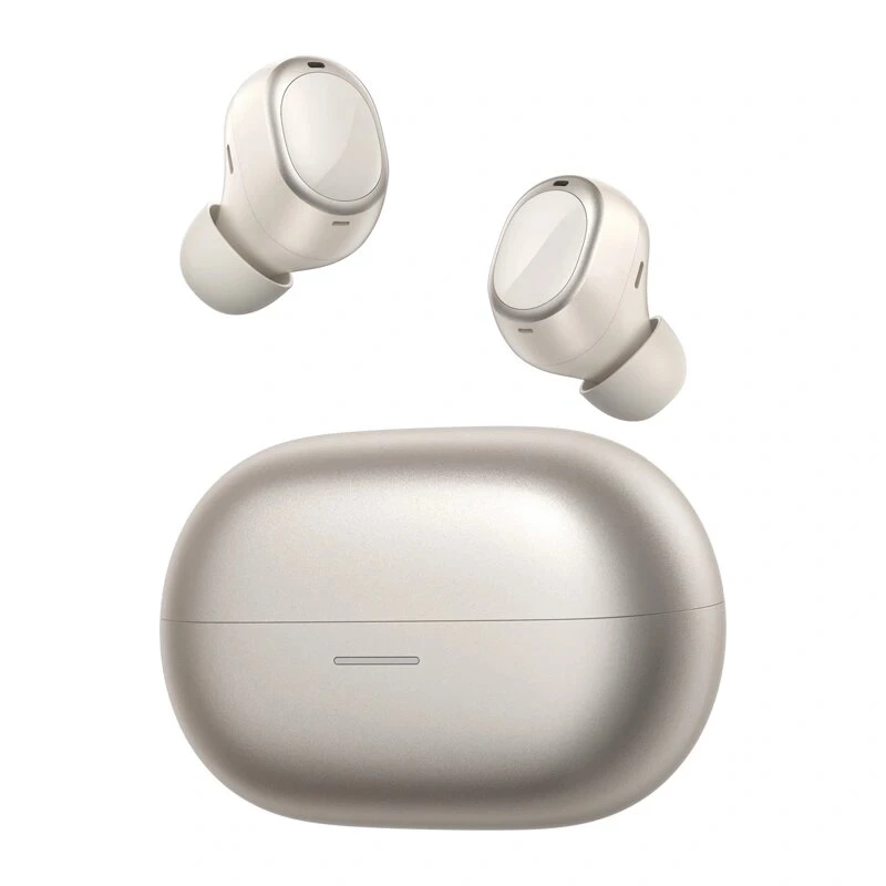 QCY Melobuds A30 kabellose Ohrhörer, adaptives ANC bis zu 60 dB, Bluetooth 6.0, LDAC, Hi-Res Audio, 50 Std. Spielzeit, 8 Mikrofone, IPX5, Gold