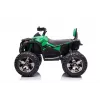 QLS-3288 Elektro-Quad zum Draufsitzen mit Rückenlehne, LED-Licht, MP3, Grün