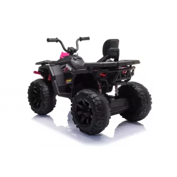 Lean Toys JC333 Elektro-Kinderquad zum Aufsitzen, LED-Leuchten, MP3, Rosa