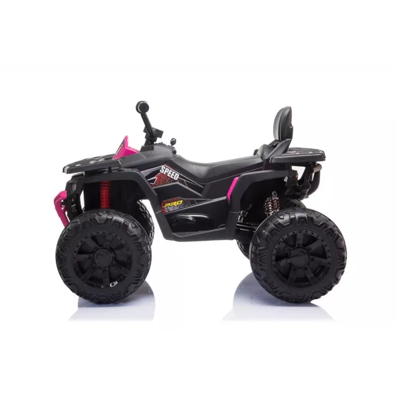 Lean Toys JC333 Elektro-Kinderquad zum Aufsitzen, LED-Leuchten, MP3, Rosa