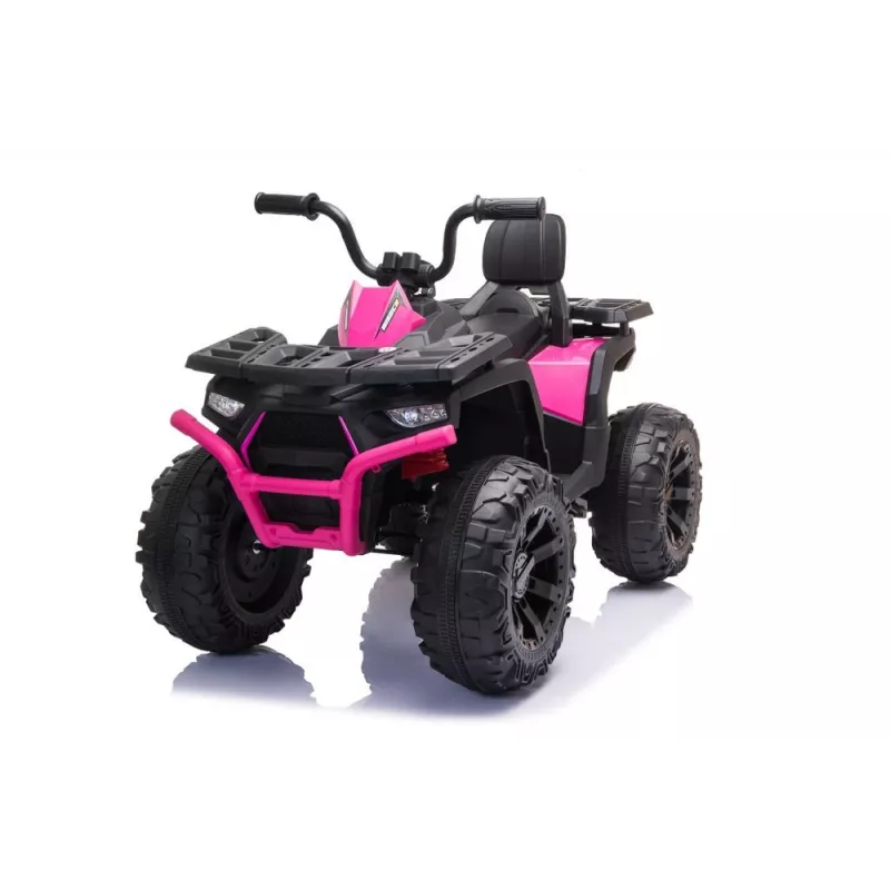 Lean Toys JC333 Elektro-Kinderquad zum Aufsitzen, LED-Leuchten, MP3, Rosa