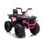 Lean Toys JC333 Elektro-Kinderquad zum Aufsitzen, LED-Leuchten, MP3, Rosa
