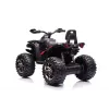 Lean Toys QLS-3288 Elektro-Kinderquad mit Rückenlehne, Schwarz