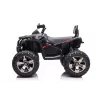 Lean Toys QLS-3288 Elektro-Kinderquad mit Rückenlehne, Schwarz