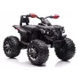 Lean Toys QLS-3288 Elektro-Kinderquad mit Rückenlehne, Schwarz
