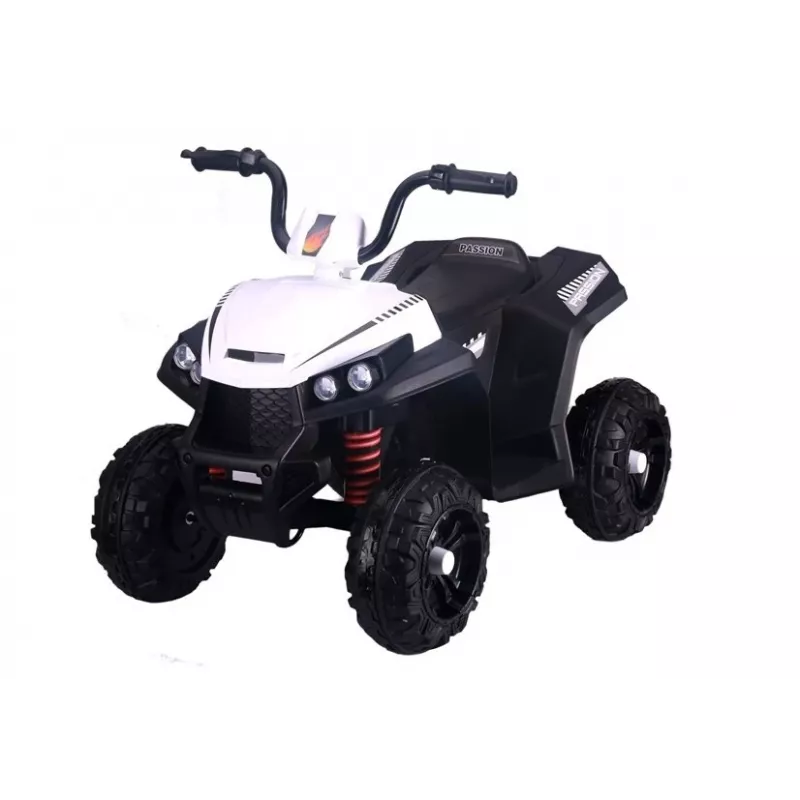 Lean Toys S601 Elektro-Kinderquad, Weiß
