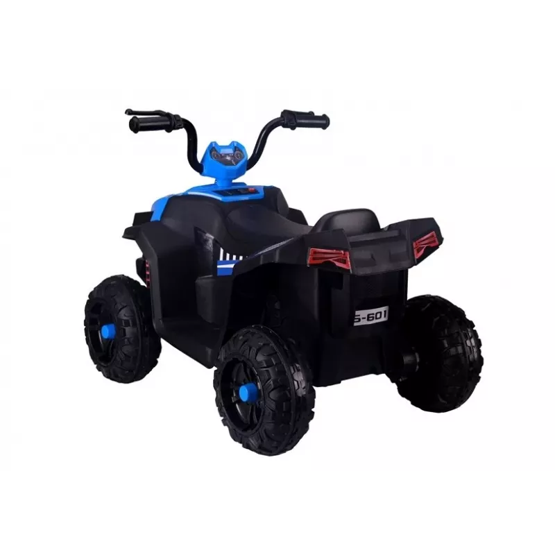 S601 Elektro-Kinderquad mit EVA-Rädern und LED-Lichtern, Blau