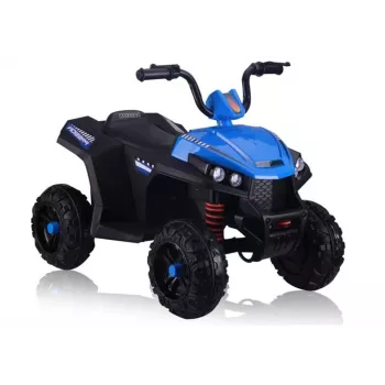 S601 Elektro-Kinderquad mit EVA-Rädern und LED-Lichtern, Blau