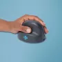 R-Go HE Basic Ergonomische Maus, Medium, für Linkshänder, kabellos Bluetooth