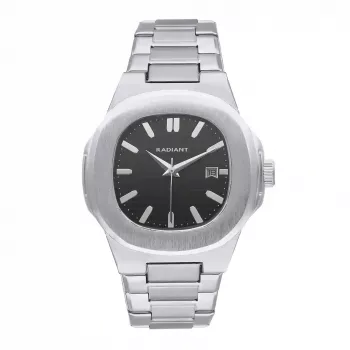 RADIANT Herren-Armbanduhr aus Edelstahl RA650201 45mm Analog Quarz