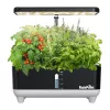 RainPoint Hydroponic Growing Kit Z238 - 12 Pflanzenkapseln, Vollspektrum-LED, Smart App Steuerung