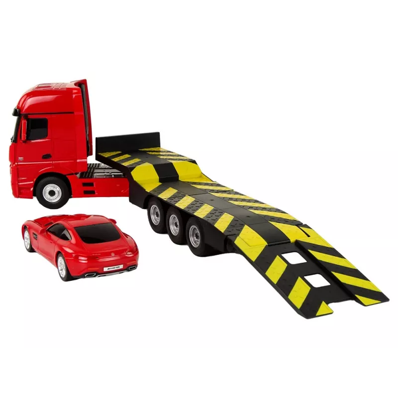 RASTAR Abschleppwagen R/C Mercedes-Benz 1:26 Rot