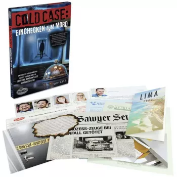 RAVENSBURGER Cold Case: Einchecken zum Mord kooperatives Detektivspiel