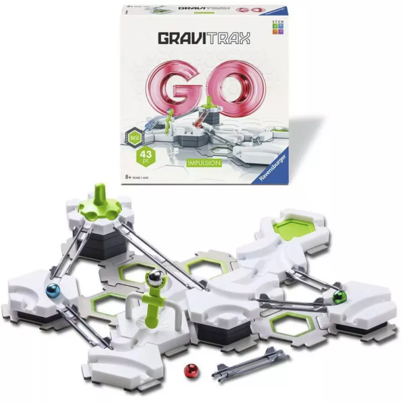 Ravensburger GraviTrax GO Impulsion Murmelbahn-Erweiterungsset (25 Teile)
