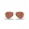 Ray-Ban Aviator Metal II Sonnenbrille RB36899064AF5 Gold Braun Verlauf 58mm