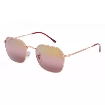 Ray-Ban Hawkeye RB3694 Sonnenbrille Damen Shiny Black Dark Grey Gradient 53mm