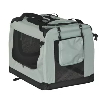 REBEL ANIMALS Transporter Foldable Transport Bag XL 82x58x58 cm Grey