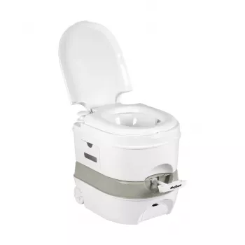 REBEL RBA-5102 Tragbare Toilette 24L / 20L, Grau