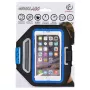 Rebeltec Universal-Armband-Hülle für Smartphone 5,5 inch Active A55 Blau
