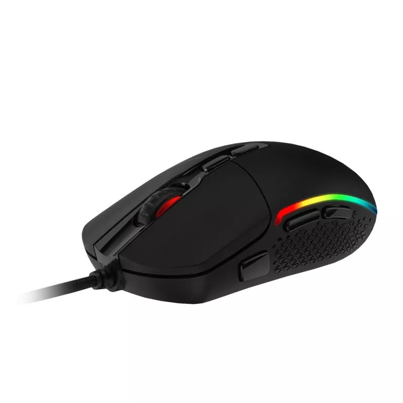 Redragon M719 INVADER RGB 10000 DPI Kabelgebundene Optische Gaming-Maus - Schwarz